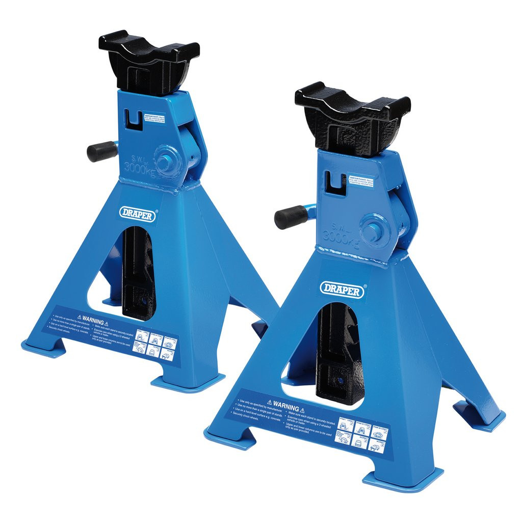 Draper ratchet axle stands 3 tonne 30881