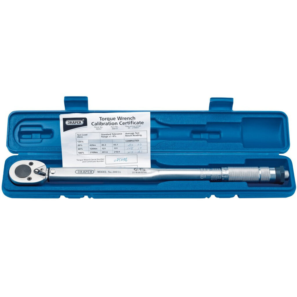 Draper 1/2 inch ratchet torque wrench 30357